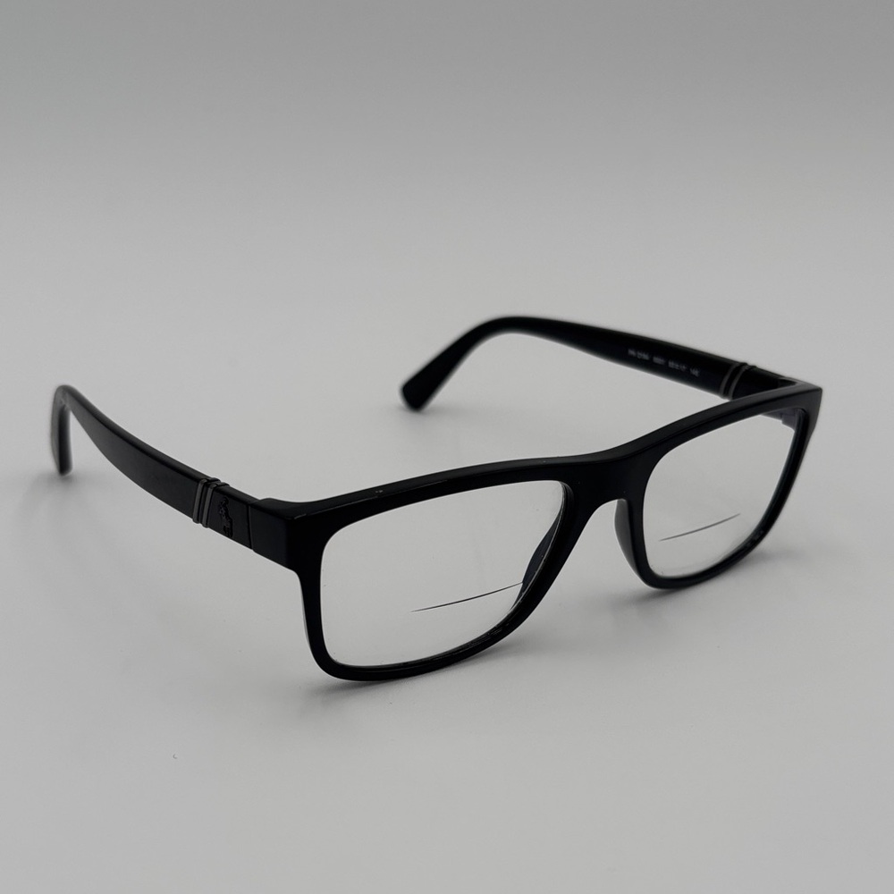 Ralph Lauren PH2184 Black Eyeglass Frames 53-17-145 Italy w/ Case